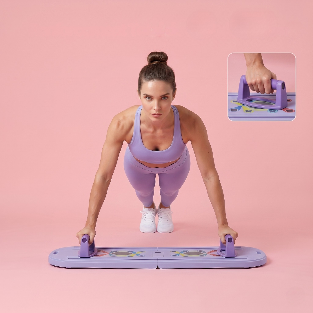Reformer de Pilates Portable PRO – Barre + Planche & Résistance